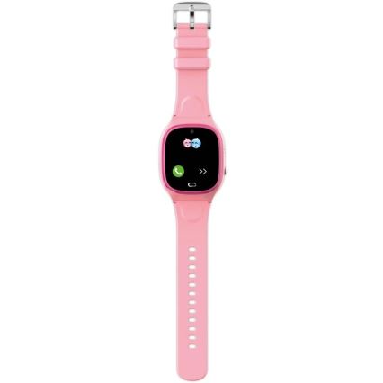 Aligator AW11PK - Smartwatch Watch Junior 2 450 mAh IP67 Wi-Fi różowy