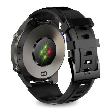 Aligator AW12BK - Smartwatch z GPS, 500 mAh, IP69K, czarny