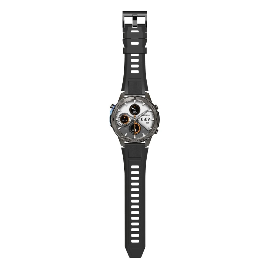 Aligator AW12BK - Smartwatch z GPS, 500 mAh, IP69K, czarny