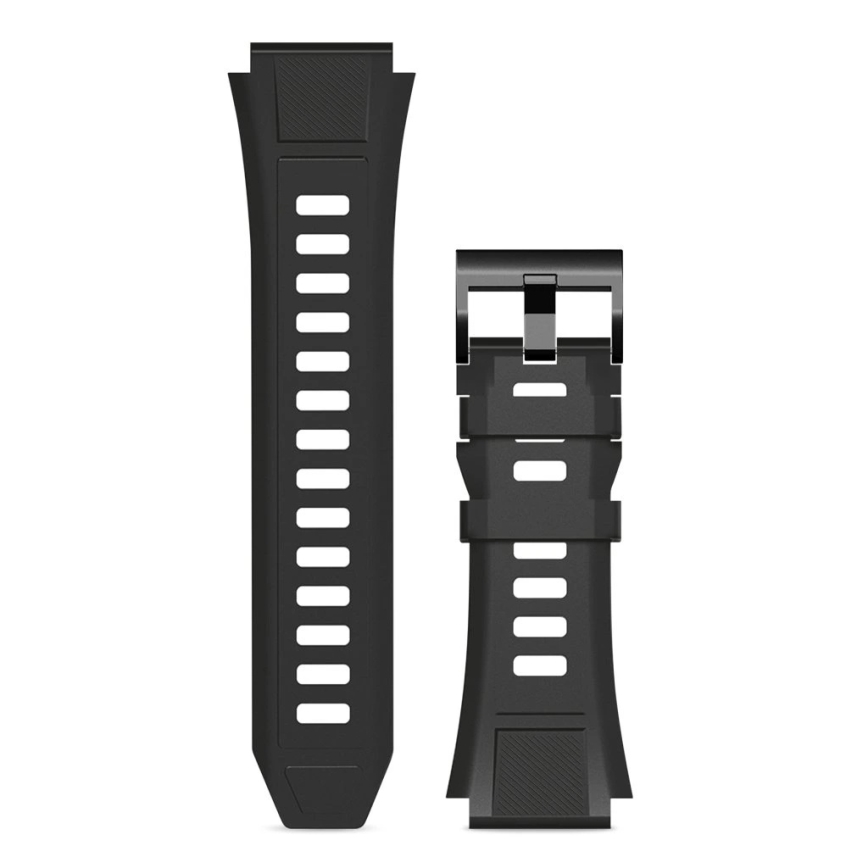 Aligator AW12BK - Smartwatch z GPS, 500 mAh, IP69K, czarny