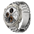 Aligator AW12SR - Inteligentny zegarek Watch GPS 500 mAh IP69K srebrny