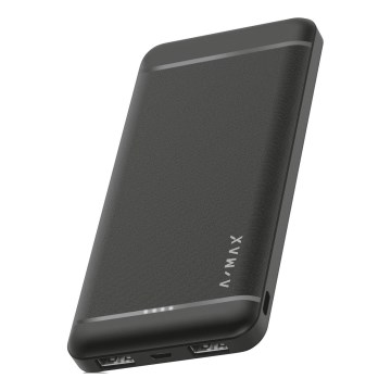 Aligator AX0003 - Powerbank A-MAX 10000 mAh 3,7V czarny