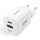 Aligator CHPD0020 - Szybki adapter GaN Power Delivery 33W USB-A + USB-C, biały