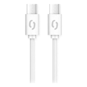 Aligator DATKP47 - kabel USB-C/USB-C 100 W Power Delivery (PD), 1,5 m, biały