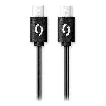 Aligator DATKP48 - kabel USB-C na USB-C, 65 W Power Delivery, 1,5 m, czarny