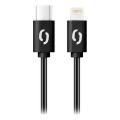 Aligator DATKP56 - kabel USB USB-C / Lightning 30 W Power Delivery 0,5 m czarny
