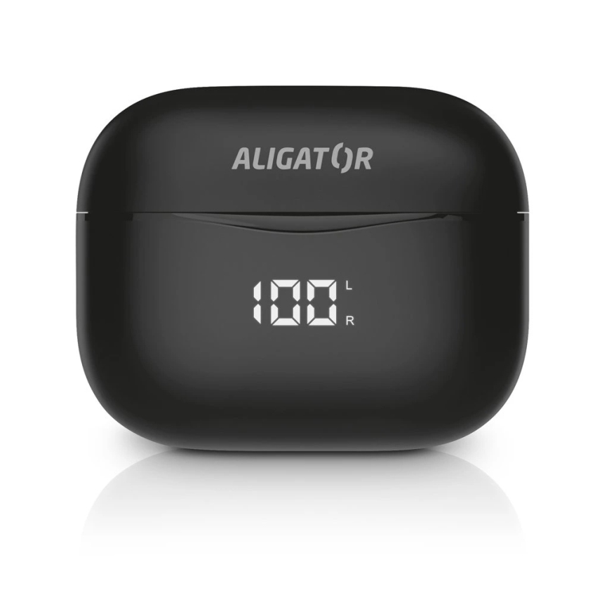 Aligator TWS06 - Bezprzewodowe słuchawki Pods PRO 3 200 mAh + 2x 30 mAh IP30 czarne