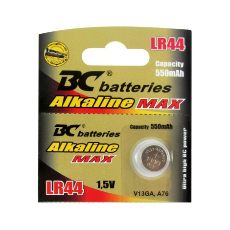 Alkaliczna bateria guzikowa LR44 1,5V