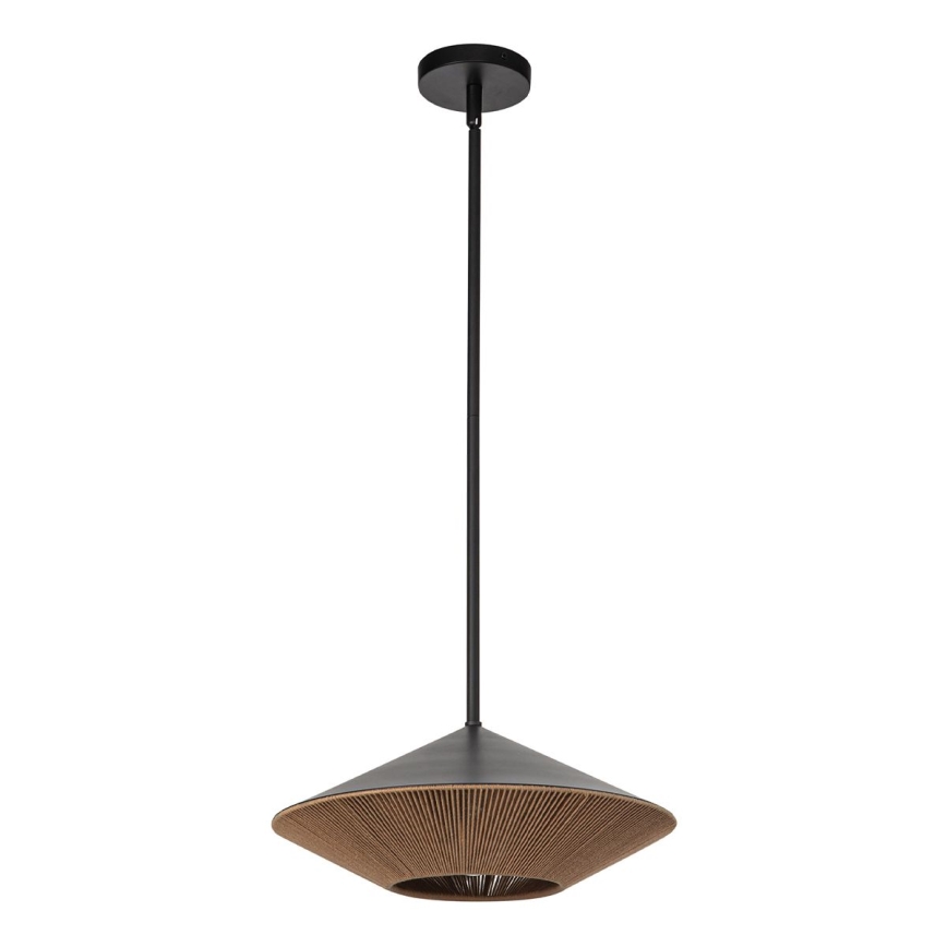 Alora Mood - Żyrandol na drążku DAPHNE 1xE27/60W/230V śr. 38,1 cm czarny