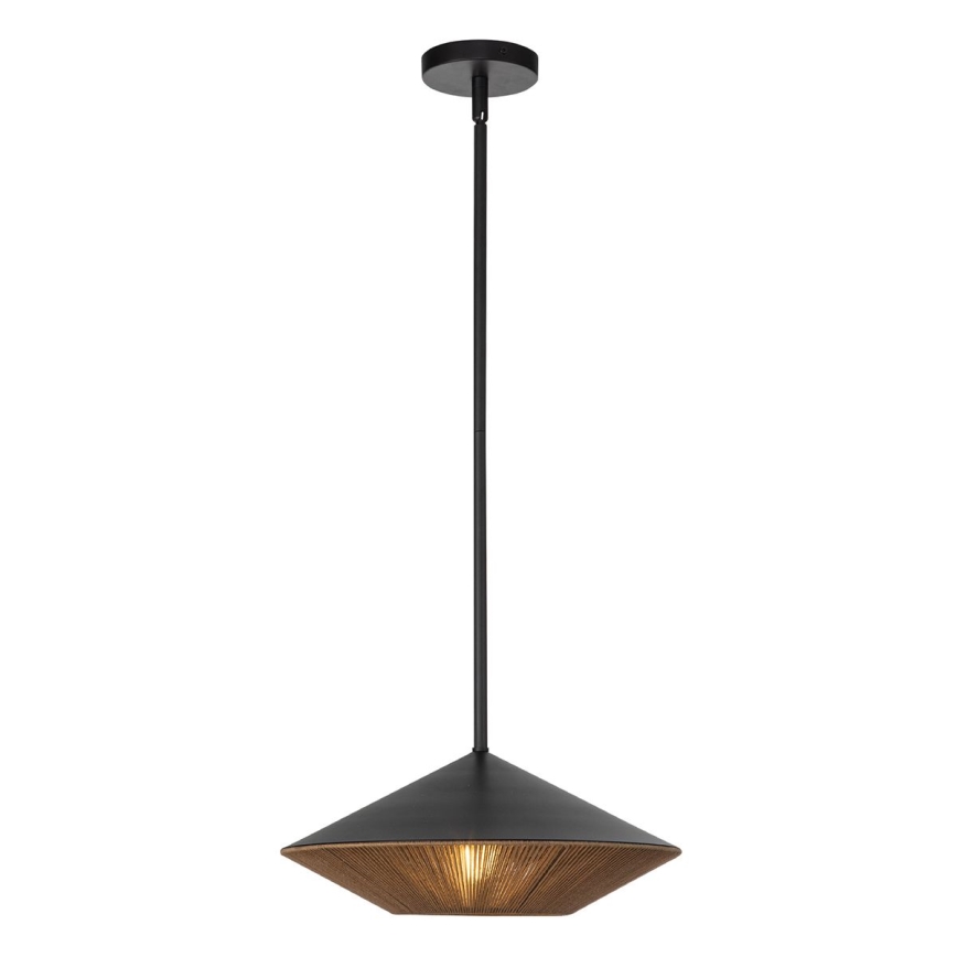 Alora Mood - Żyrandol na drążku DAPHNE 1xE27/60W/230V śr. 38,1 cm czarny