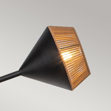 Alora Mood - Żyrandol na pręcie DAPHNE 6xE14/40W/230V czarny/brązowy