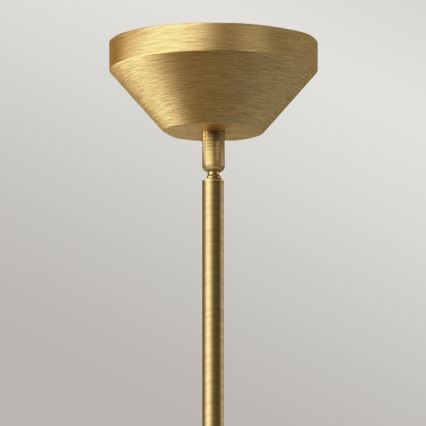Alora Mood - Lampa wisząca na pręcie HALSTON 1xE27/60W/230V złota