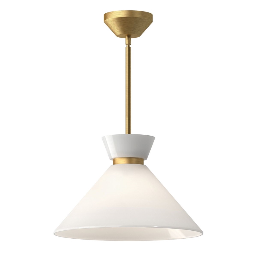 Alora Mood - Lampa wisząca na pręcie HALSTON 1xE27/60W/230V złota