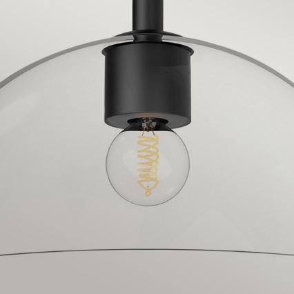 Alora Mood - Lampa sufitowa JUDE 1xE27/60W/230V śr. 30,5 cm czarna