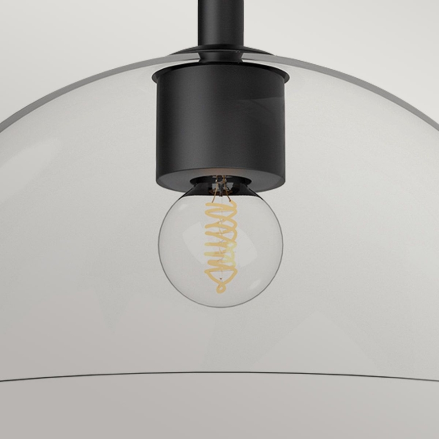 Alora Mood - Lampa sufitowa JUDE 1xE27/60W/230V śr. 30,5 cm czarna