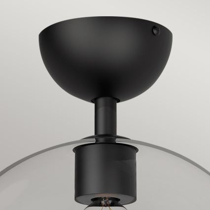 Alora Mood - Lampa sufitowa JUDE 1xE27/60W/230V śr. 30,5 cm czarna