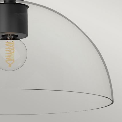 Alora Mood - Lampa sufitowa JUDE 1xE27/60W/230V śr. 30,5 cm czarna