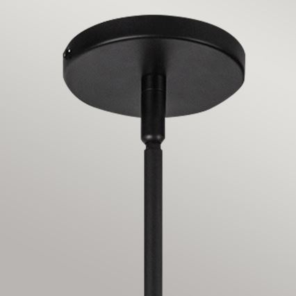 Alora Mood - Żyrandol na pręcie PERTH 1xE27/60W/230V śr. 37,5 cm czarny