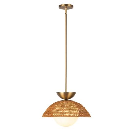 Alora Mood - Żyrandol na pręcie PERTH 1xE27/60W/230V Ø 37,5 cm złoty