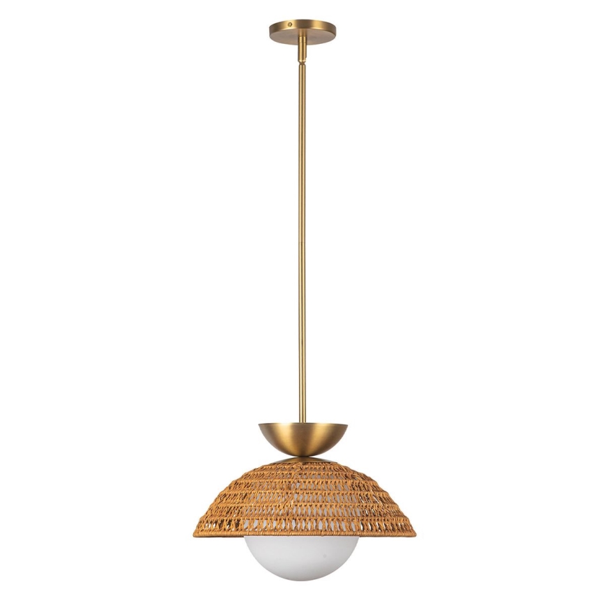 Alora Mood - Żyrandol na pręcie PERTH 1xE27/60W/230V Ø 37,5 cm złoty