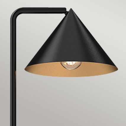 Alora Mood - Lampa podłogowa REMYCK 1xE27/60W/230V czarna