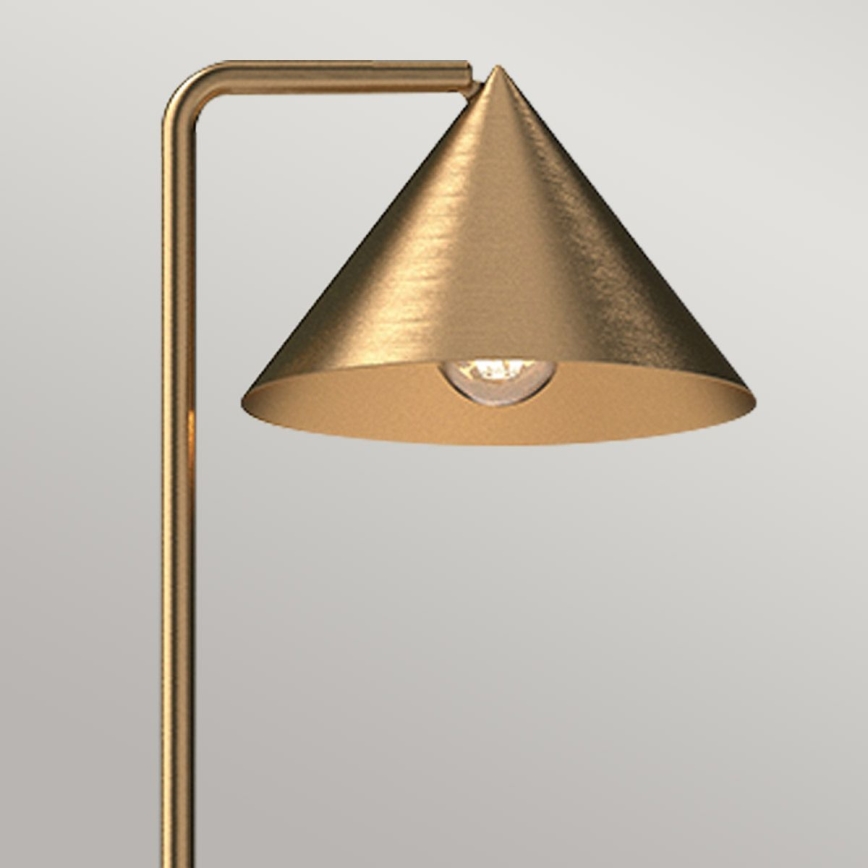 Alora Mood - Lampa stojąca REMYCK 1xE27/60W/230V złota
