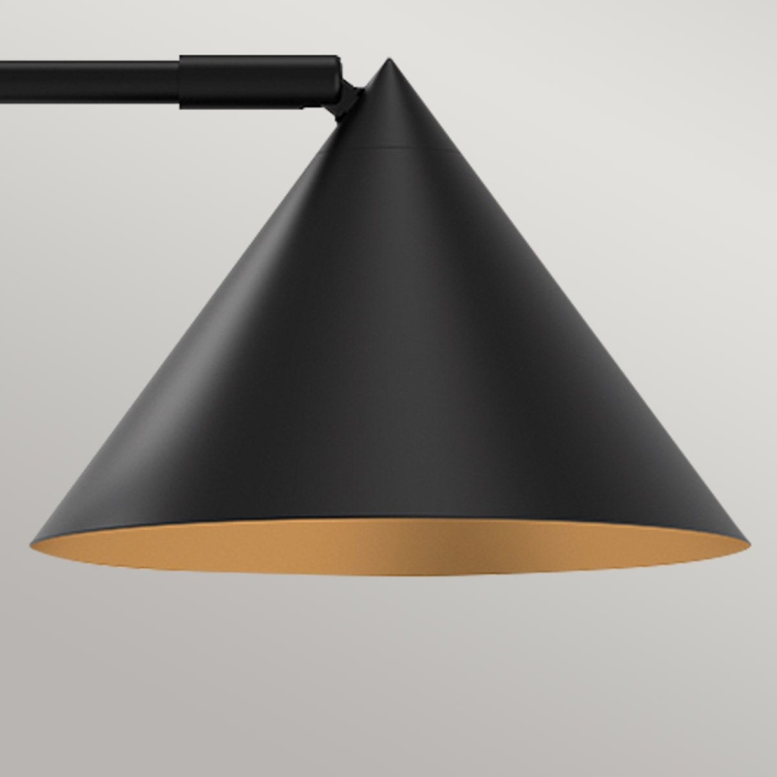 Alora Mood - Lampa stołowa REMYCK 1xE27/60W/230V czarna