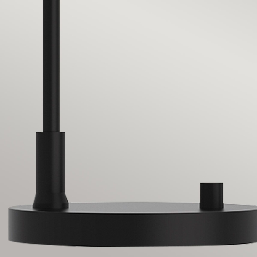 Alora Mood - Lampa stołowa REMYCK 1xE27/60W/230V czarna