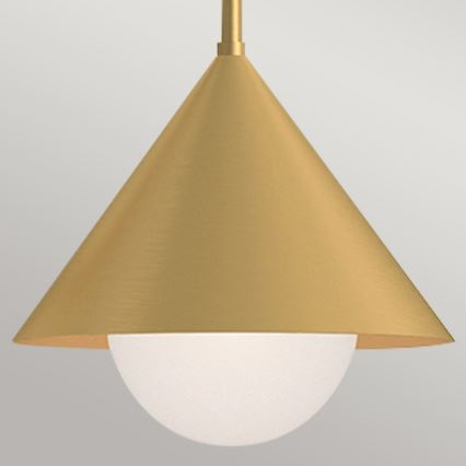 Alora Mood - Lampa sufitowa na pręcie REMYCK 3xE27/60W/230V złota