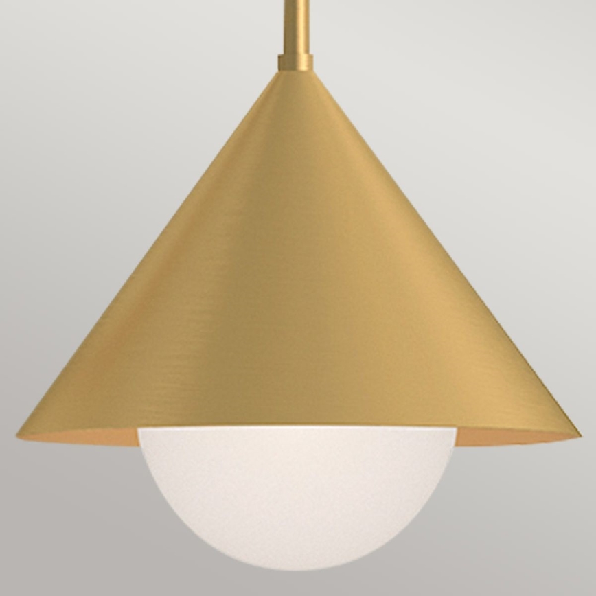 Alora Mood - Lampa sufitowa na pręcie REMYCK 3xE27/60W/230V złota