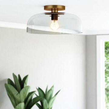Alora Mood ALM-SYLVIA-SF-BG-CL - Lampa sufitowa SYLVIA 1xE27/60W/230V złota