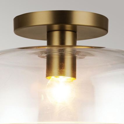Alora Mood ALM-SYLVIA-SF-BG-CL - Lampa sufitowa SYLVIA 1xE27/60W/230V złota
