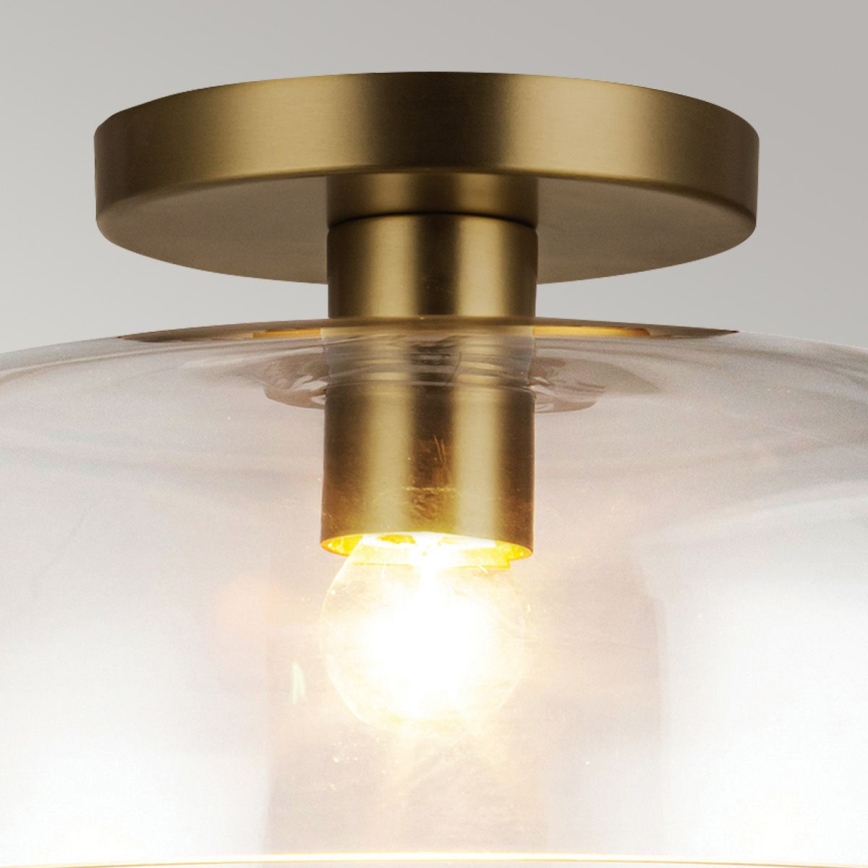 Alora Mood ALM-SYLVIA-SF-BG-CL - Lampa sufitowa SYLVIA 1xE27/60W/230V złota