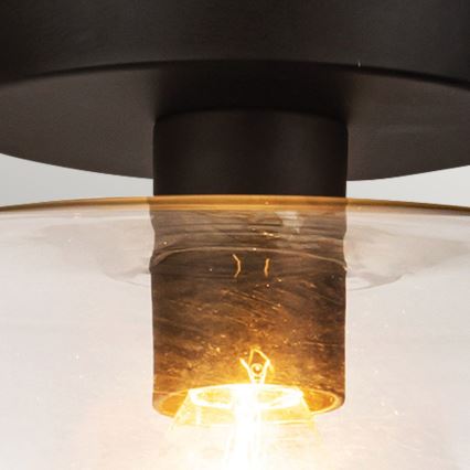 Alora Mood - Lampa sufitowa SYLVIA 1xE27/60W/230V czarna