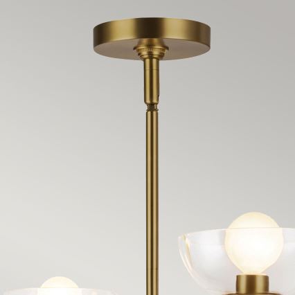 Alora Mood - Żyrandol na drążku SYLVIA 4xE14/40W/230V złota