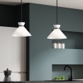 Alora Mood - Lampa wisząca na pręcie HALSTON 1xE27/60W/230V czarna