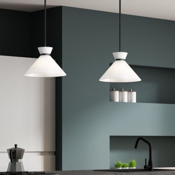 Alora Mood - Lampa wisząca na pręcie HALSTON 1xE27/60W/230V czarna