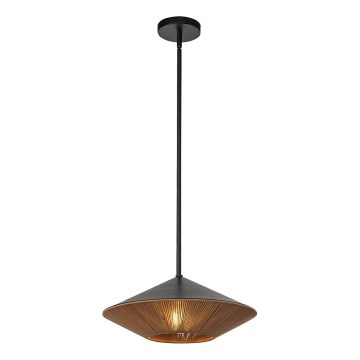 Alora Mood - Żyrandol na drążku DAPHNE 1xE27/60W/230V śr. 38,1 cm czarny
