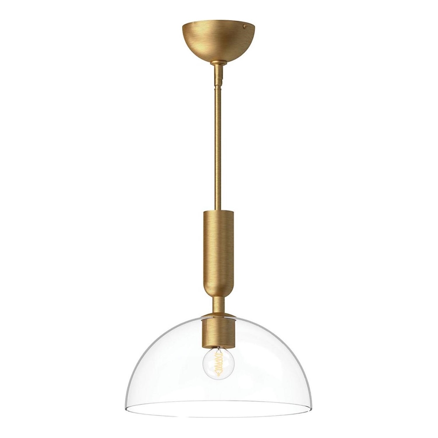 Alora Mood - Żyrandol na drążku JUDE 1xE27/60W/230V śr. 30,5 cm mosiądz