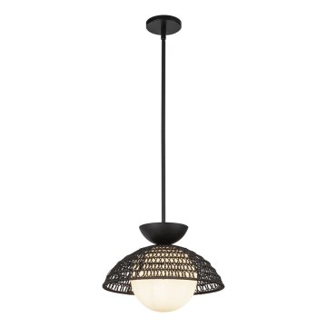 Alora Mood - Żyrandol na pręcie PERTH 1xE27/60W/230V śr. 37,5 cm czarny