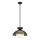 Alora Mood - Żyrandol na pręcie PERTH 1xE27/60W/230V śr. 37,5 cm czarny