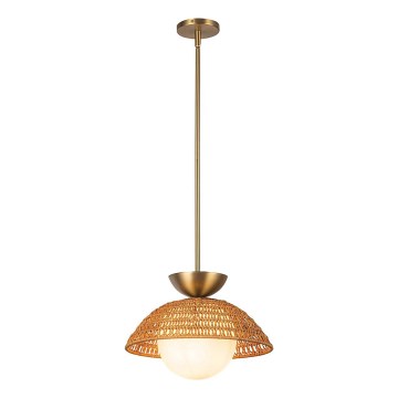 Alora Mood - Żyrandol na pręcie PERTH 1xE27/60W/230V Ø 37,5 cm złoty