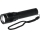 Aluminiowa ładowalna latarka LED 3W 2000 mAh IPX4 czarna