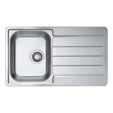 ALVEUS 1065560 - Zlew kuchenny LINE 86x50 cm matowy stal/satyna