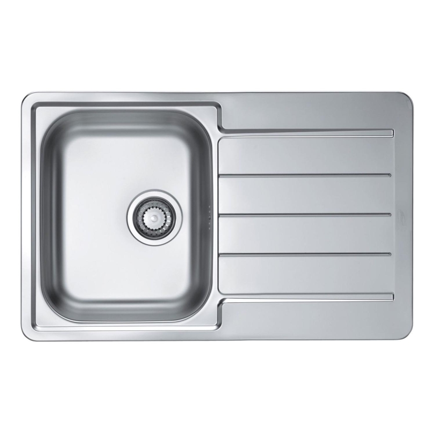 ALVEUS 1069147 - Zlew kuchenny LINE 79x50 cm matowy stal/satyna