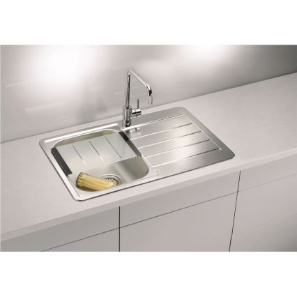 ALVEUS 1069147 - Zlew kuchenny LINE 79x50 cm matowy stal/satyna