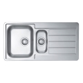 ALVEUS 1082440 - Zlewozmywak kuchenny LINE 98x50 cm stal nierdzewna/satyna
