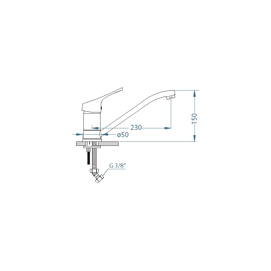 ALVEUS 1091137 - Bateria kuchenna RIVIERA 14,8 cm chrom błyszczący