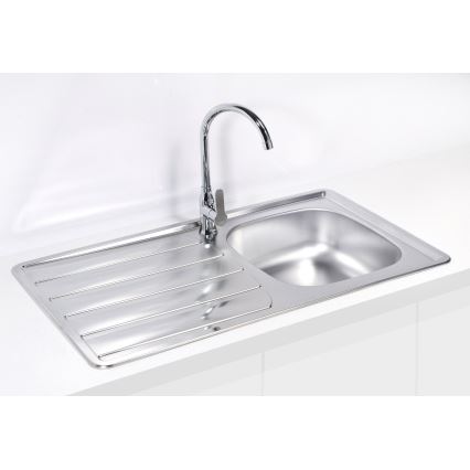 ALVEUS 1098938 - Zlew kuchenny ZOOM 79x50 cm satyna, do montażu górnego