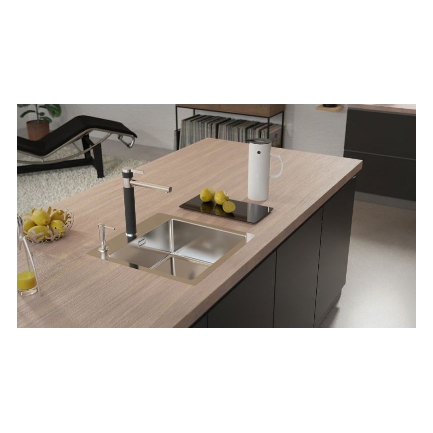 ALVEUS 1103609 - Zlew kuchenny PURE 52,5x51,5 cm satyna